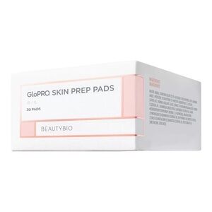 BeautyBio GloPRO Skin Prep Pads, 30 pads in box, New &‎ sealed in box